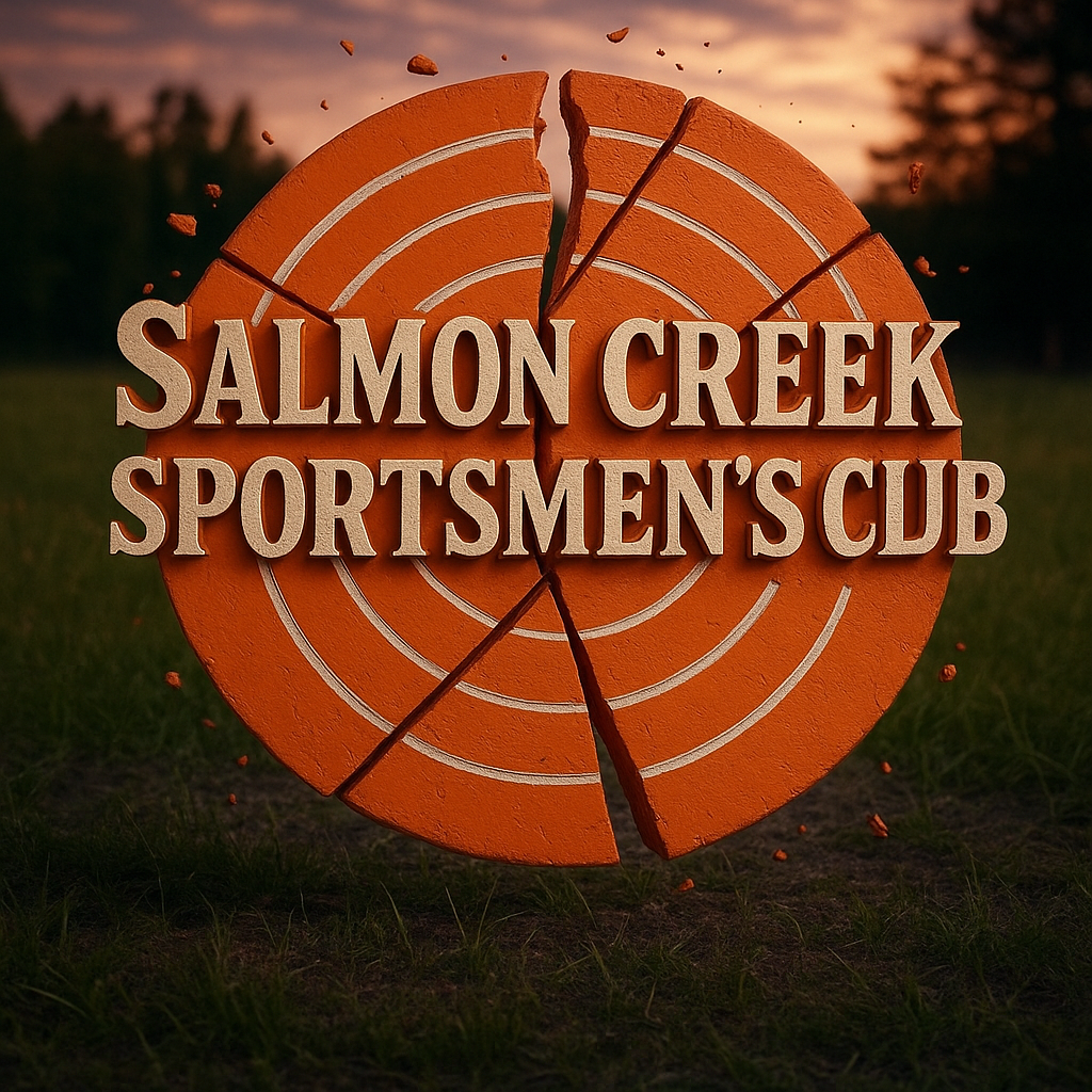 Salmon Creek Sportsmen's Club clay target emblem